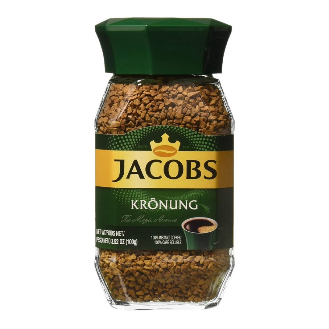 JACOB KRONUNG INST COFFEE G/SMOOTH & M/POUCH 100G